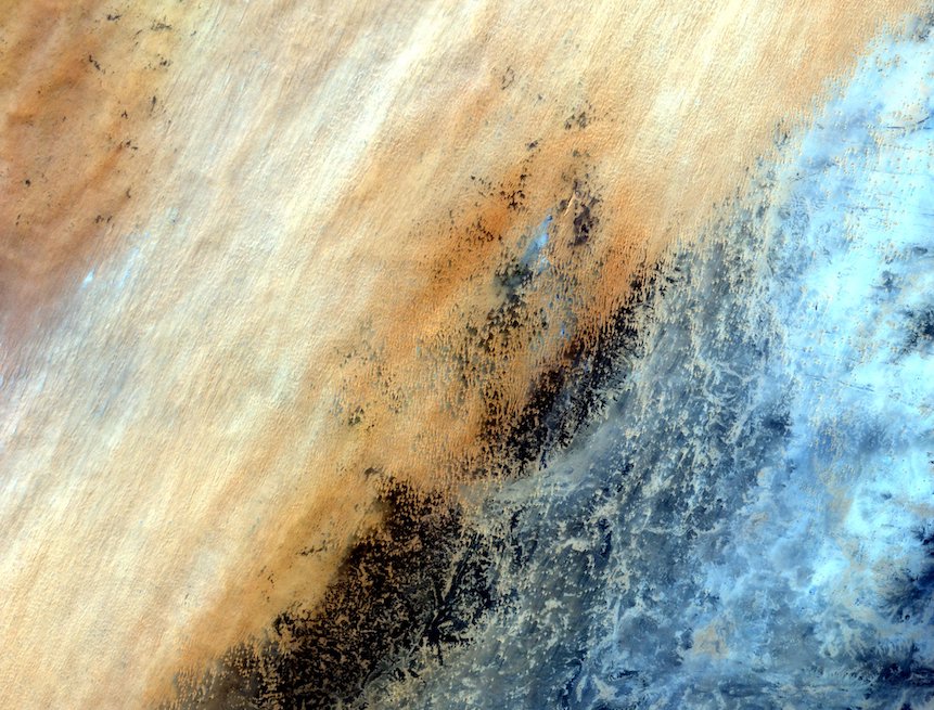 Inchiri, Mauritania Ase Seen By Sentinel-2